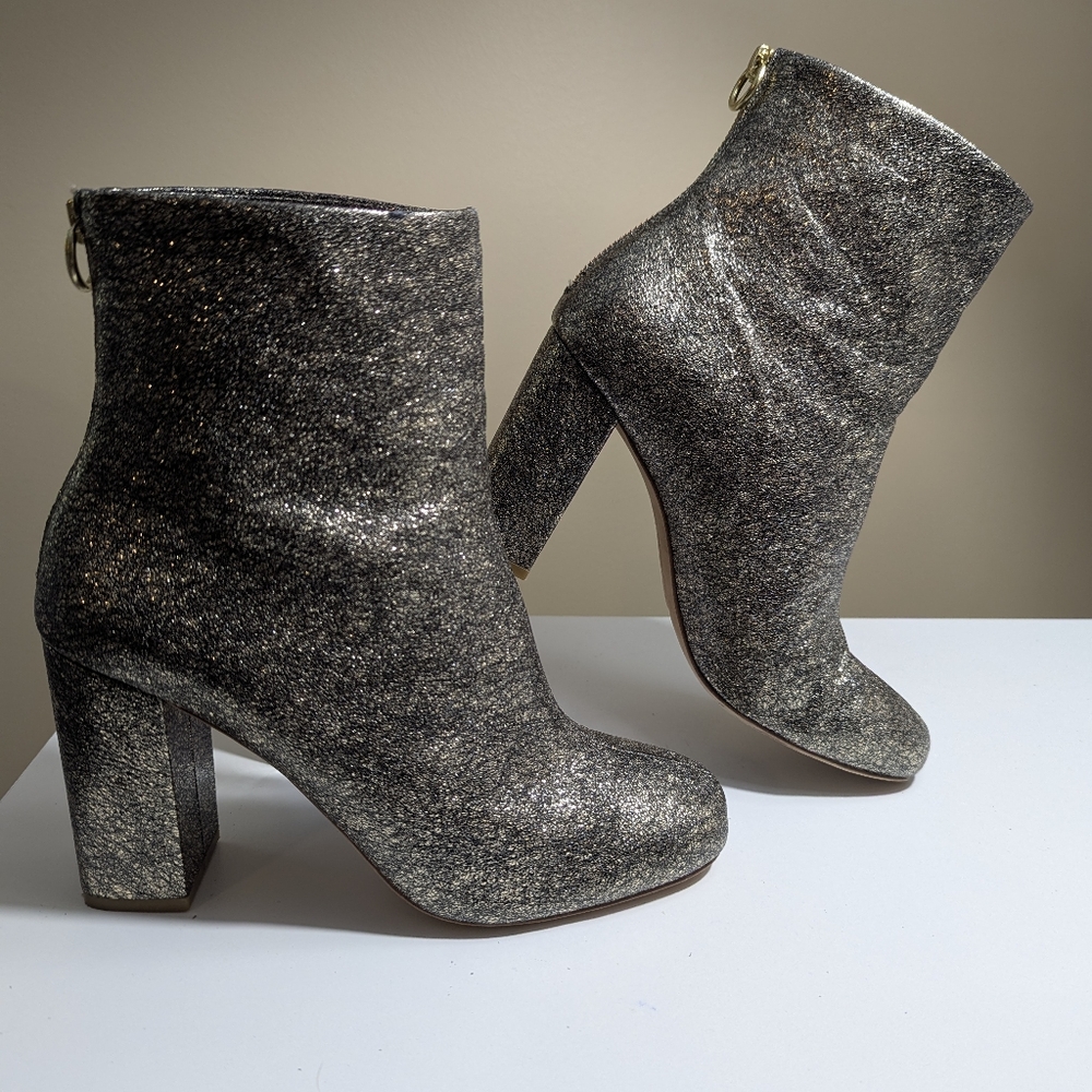 Joie Gold Glitter Saleema Boots